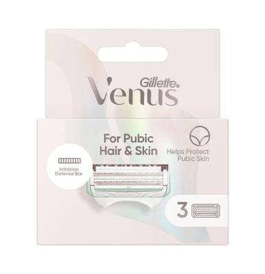 Venus Y Zone Hair Removal Razor Blades (3 Packs)