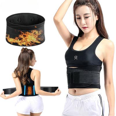 1Pcs Adjustable Tourmaline Self Heating Magnetic Therapy Waist Support Belt Lumbar Back Waist Brace Double Band Health Care