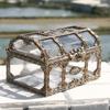 Pirate Party Decoration Props Pirate Scene Props Transparent Plastic Box for Birthday Classroom Nautical Themed Party