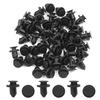uxcell Clips/Rivets/Fasteners, 0.3 inch (8 mm) Plastic Rivets, 0.8 x 0.6 inches (20 x