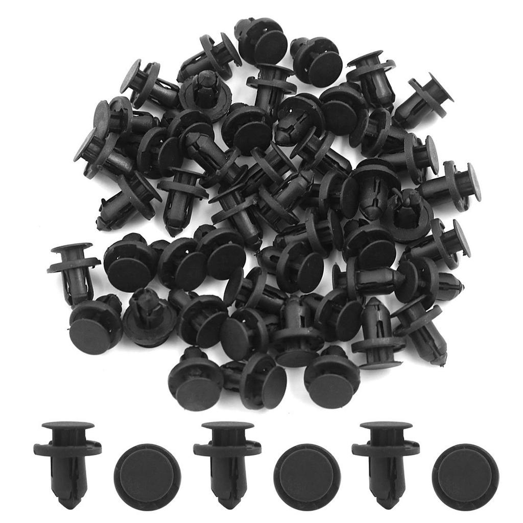 uxcell Clips/Rivets/Fasteners, 0.3 inch (8 mm) Plastic Rivets, 0.8 x 0.6 inches (20 x