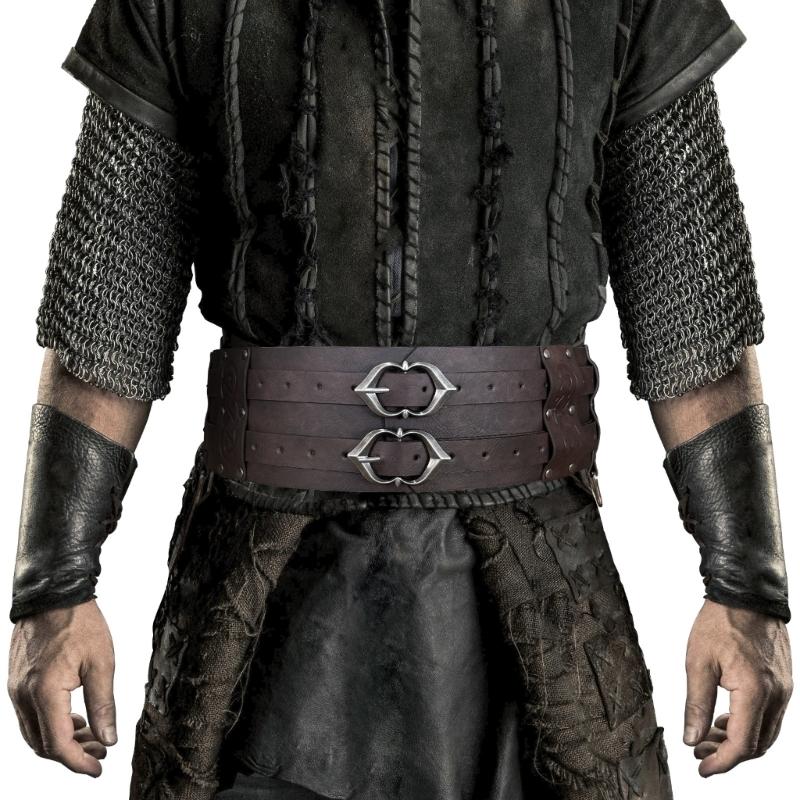 PU Leather Waist Belts with Metal Buckle Adjust Length Medieval Waist Belt Woman Jeans Dresses Skirt Coat Waistband