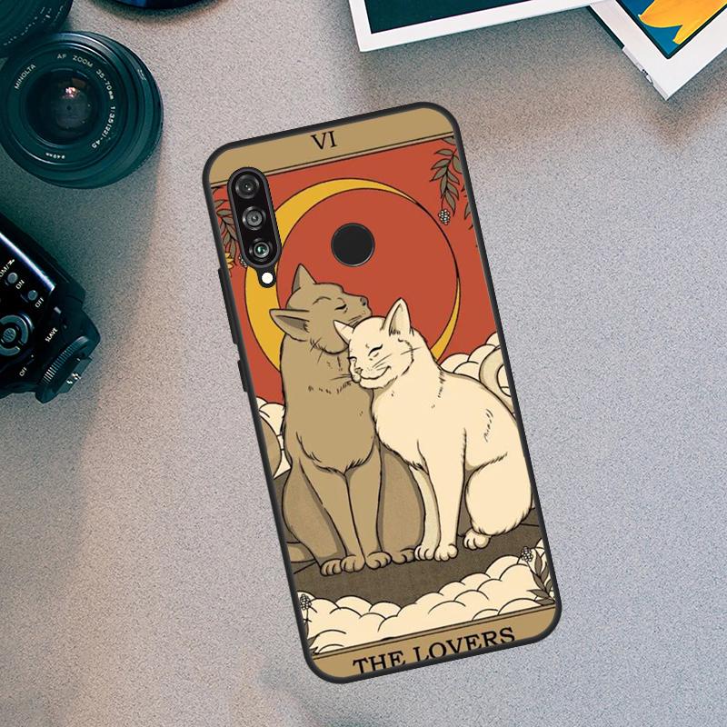Katzen Tarot Hexerei Für Huawei Nova 7i 8i 11i 12i 9 10 SE 11 Pro Y60 Y70 Y90 Y61 Y91 Y72 Y73 P40 P30 Lite Hülle