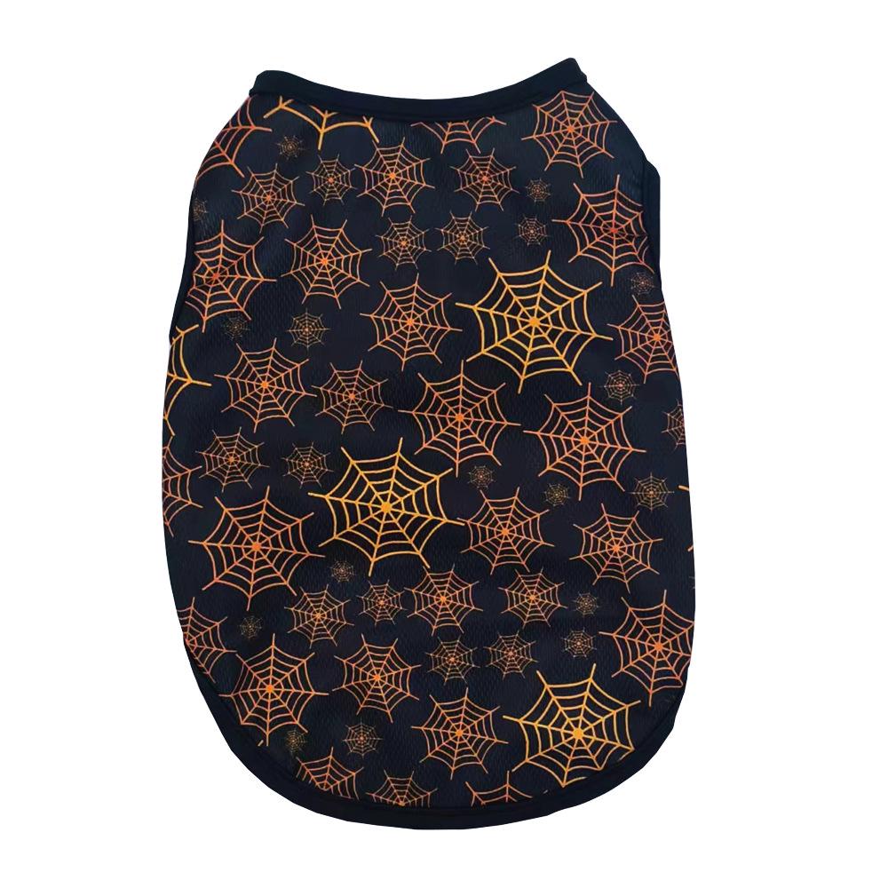 Pet Halloween Summer Vest: Spider, Devil, Pumpkin Designs