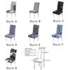 Stretch Seat Cover Elastic Chair Protecter Practical Printed Dining Chair Cover  Banquet