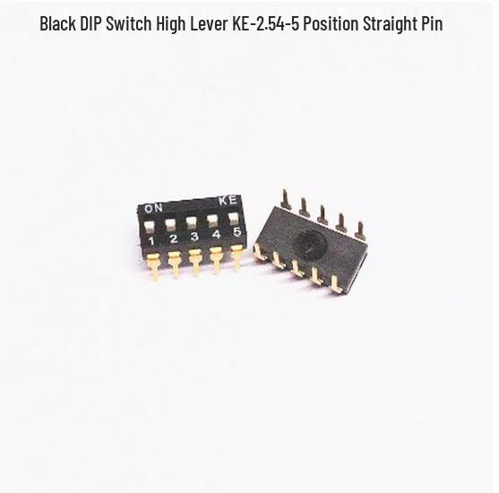 DIP Switch 2.54mm Pitch 1P-10P Through-Hole/SMT