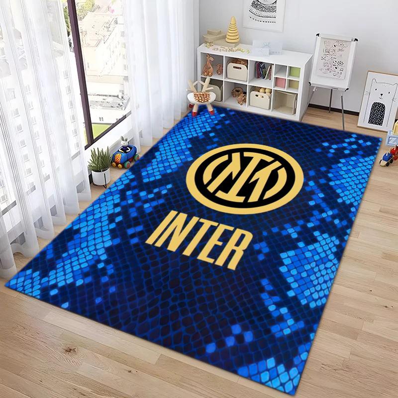 Famous F.C. Internazionale Milano football player Lautaro Martínez carpet is suitable for living room and bedroom office decorative carpet L5