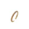 Temperament Niche Design, Simple and Cool Style Ring, Women's Fashion Personality, Japanese and Korean Gold Ring