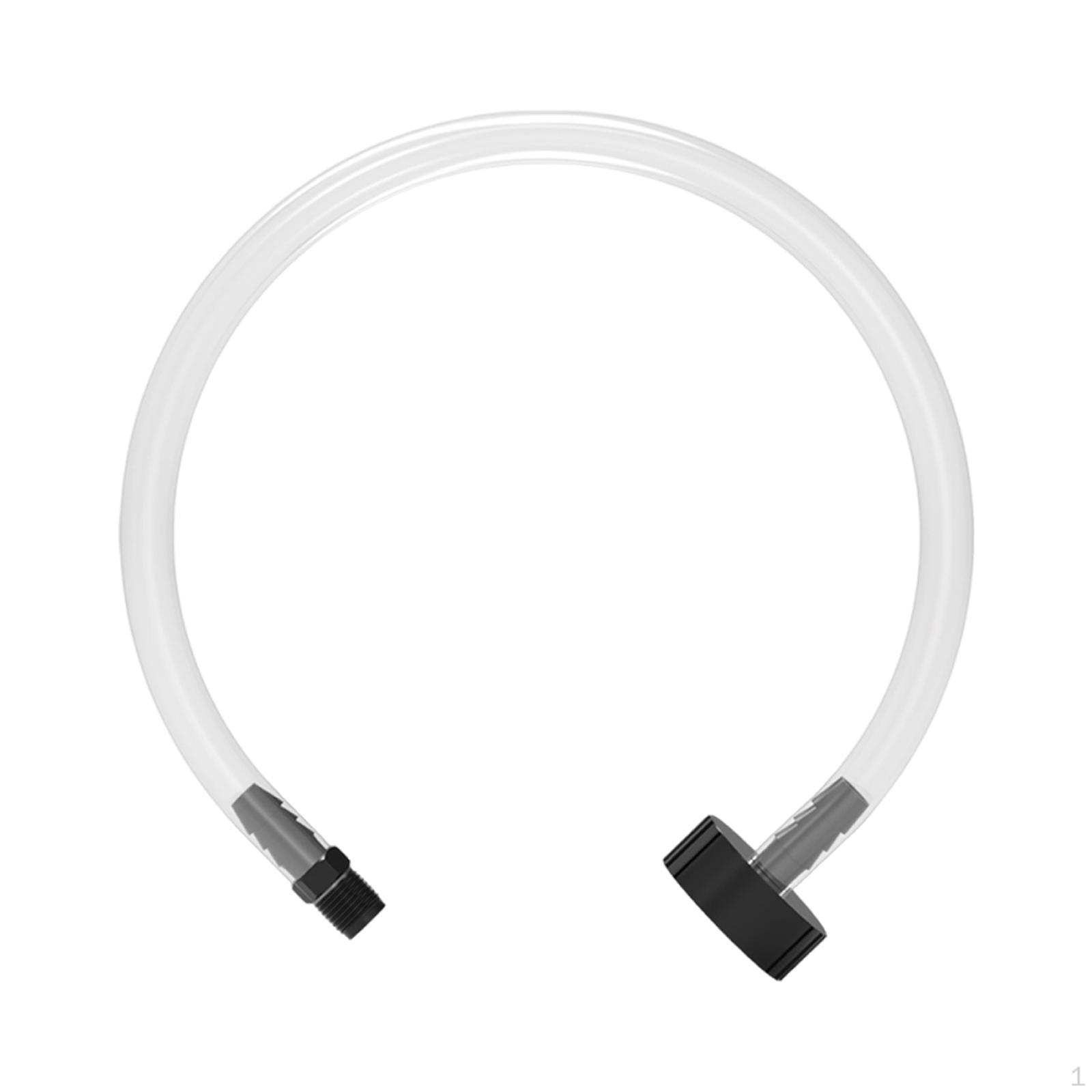 

Boat Power Steering Bleed Kit Fitting Fluid Tool Compatible Quick Connect Accessory чорний