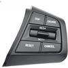 Car Steering Wheel Cruise Control Buttons 2015-2019 Remote Control Volume Button Compatible With Hyundai Ix25 (Creta) 1.6L(L-R-NormalWire)