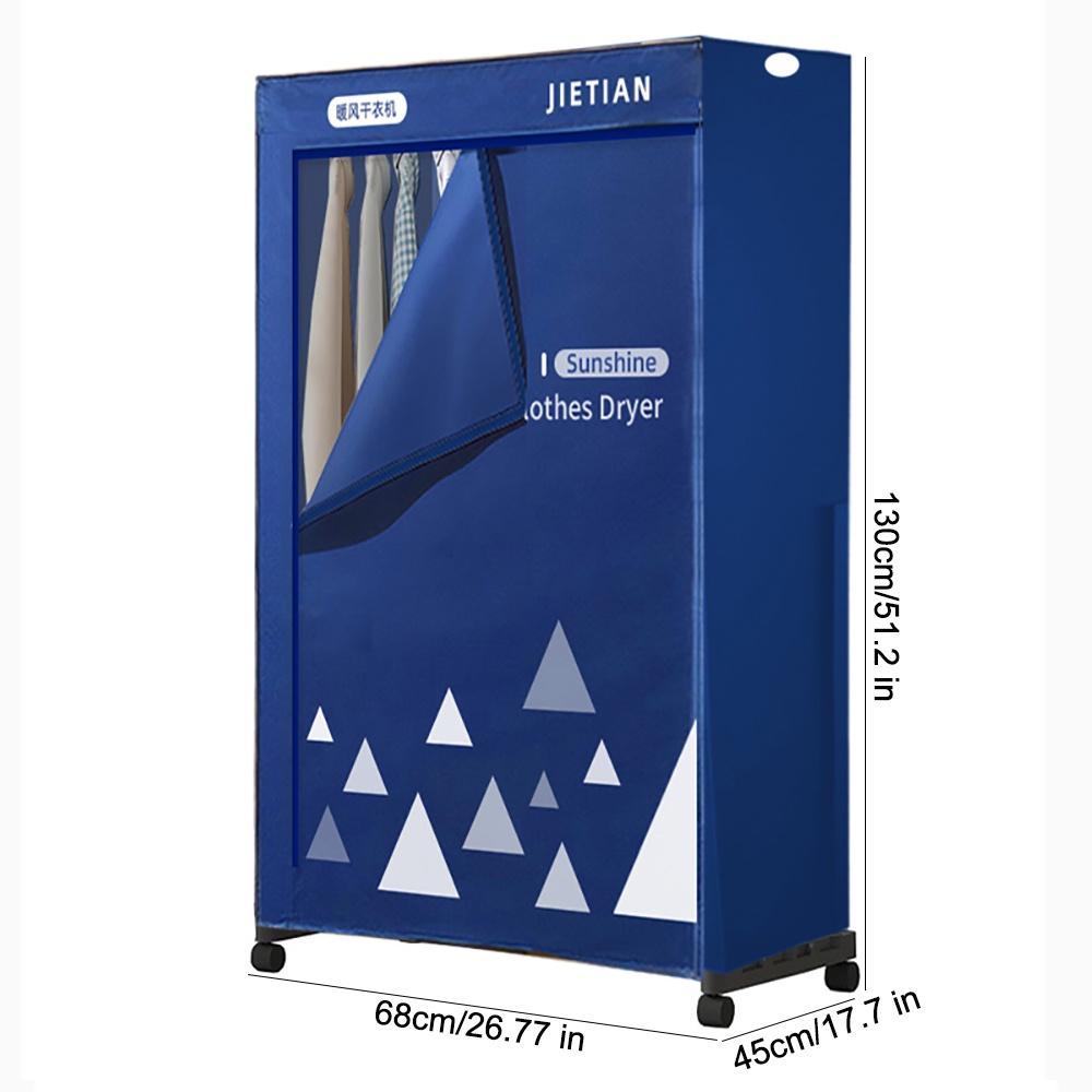 1000W Przenośna Elektryczna Suszarka do Ubrań Składana Szafa Stojak do Suszenia Maszyna Grzewcza 220V/50HZ