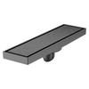 MDNG Invisible Brushed Bathroom Floor Drain