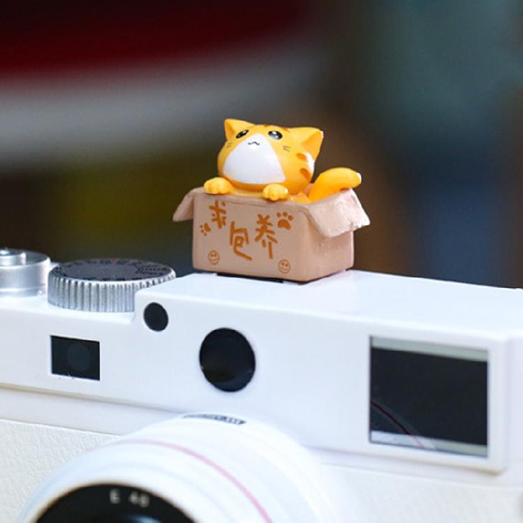 3D kreslený kryt sáněk fotoaparátu Roztomilý pro kočku DSLR Prachotěsný kryt sáněk pro DS