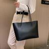 Black Fashi Shoulder Bag Large Capacity Brand Tote Bag PU Leather Luxury Design Tote Bag Commuter Wedding Party Chain Handbags