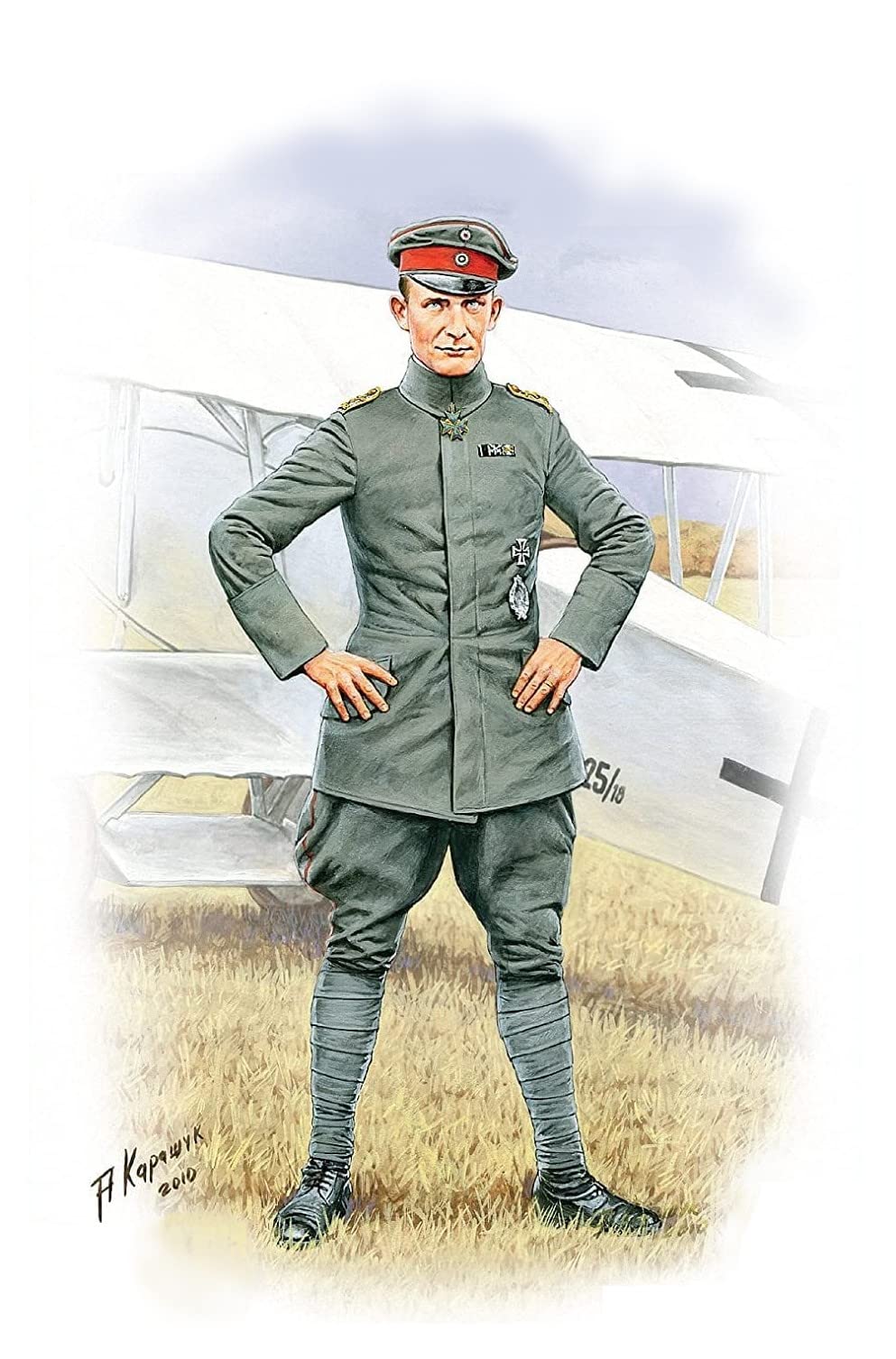 

Miniart Hermann Goering World War I Ace Pilot MA16034 Plastic Model 1/16