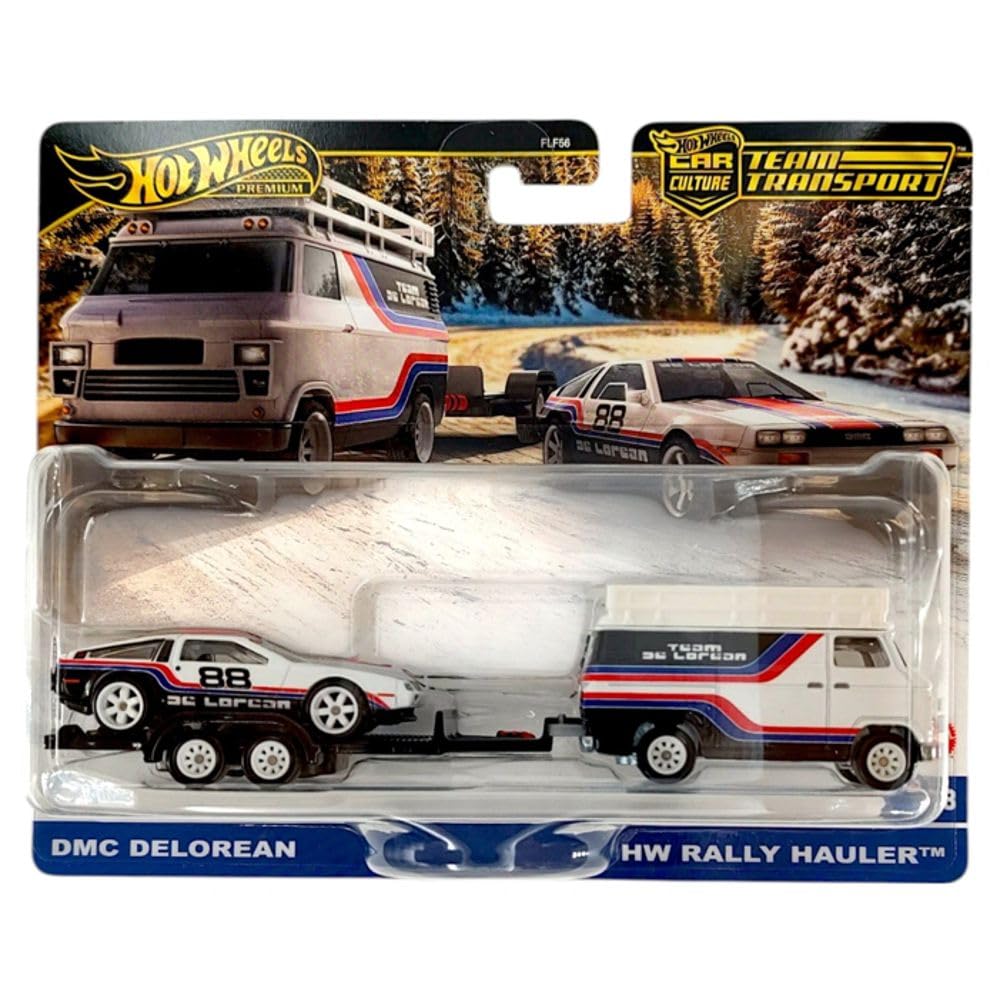 Hot Wheels Delorean DMC12 Auto Conveyor Collector.