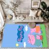 Peppa Pig Fairy Tale Square rugs are a great choice for living rooms, bedrooms, home décor, and as gifts.