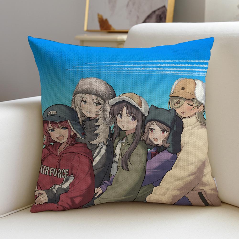 GGIRLS BAND CRYS Cushion Cover Pcs Soft Decorative Square Cushion Covers x x Pillowcases for Sofa Couch Home Bedroom
