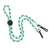 Bucket Hat Retention Cord Braided Chin Strap with Adjustable Cord Lock Double End Clip for DIY Hat Repair, Travel, and Fishing Use