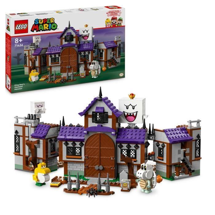Lego® super mario 71436 manoir hanté du roi boo - set collector nintendo®
