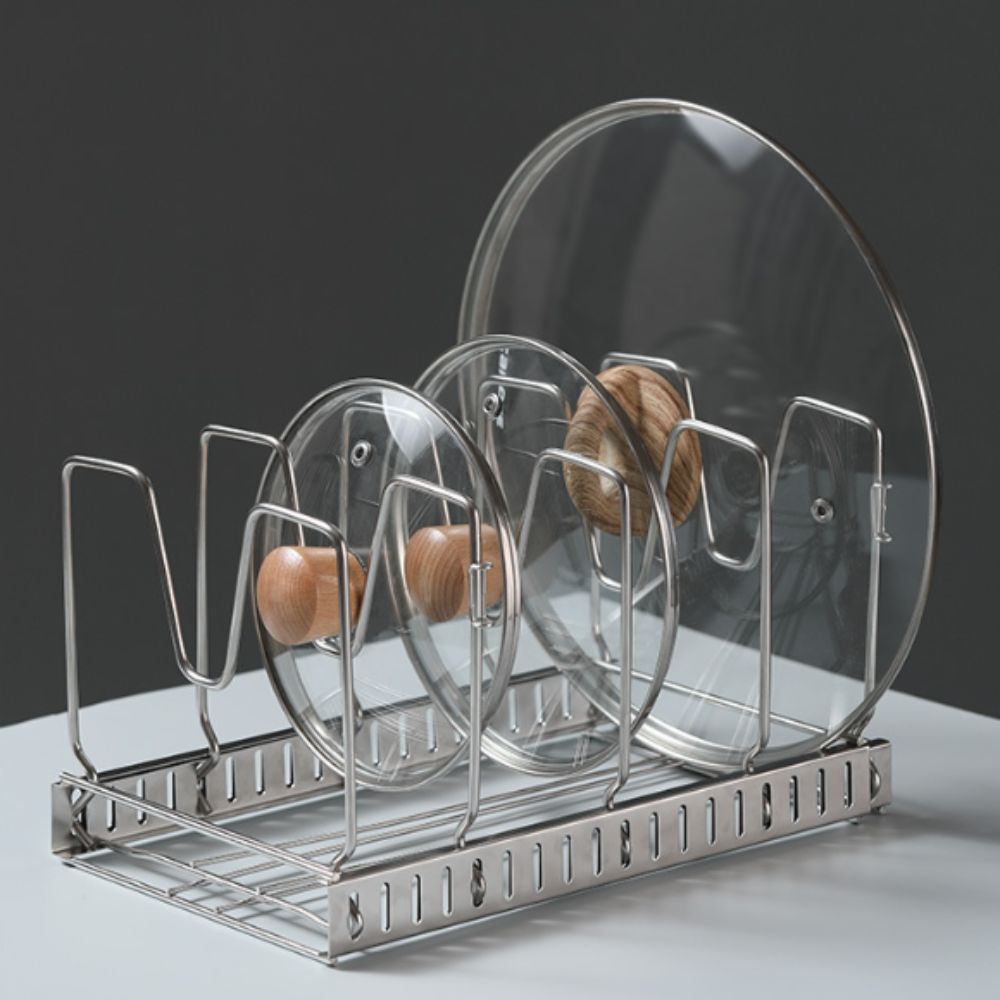 Adjustable Stretch Structure Cutting Board Holder Kitchen Drainage Storage Rack Drainage Drying