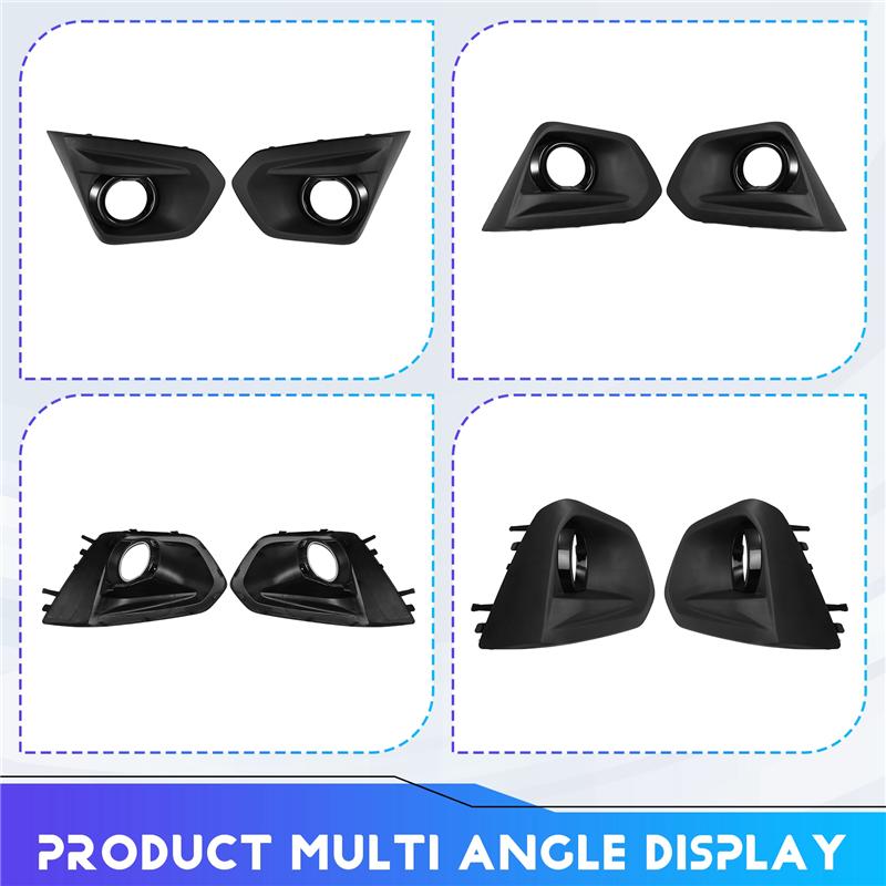 L10A Fog Light Cover Fog Lamp Frame Ggrill Trim For Subaru Impreza 2012-2014 57731FJ000 57731FJ010 Headlight Shade