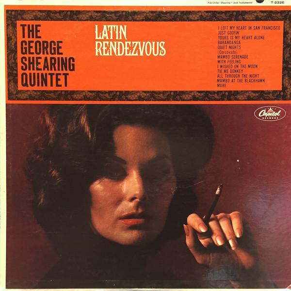 

LP Record GEORGE SHEARING QUINTET - Latin Rendezvous T2326 CAPITOL 1963 US Jazz Used