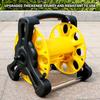 Diy Hose Reel Portable Water Pipe Storage Rack Single Arm Pipe Coiler Garden Hose Reel Abs Water Hose Holder Outside Lawn Yard