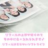 Transparent Purple Sticker A7 Includes 10 Clear Refills for Heisei Bonbon Drop Stickers Book, Binder, (Purple)
