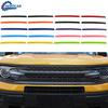 Front Grille Grill Strip Ert Cover Decor Trim Kit For Ford Bronco Sport +