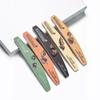 Double Sided Nail Files for Manicure and Nail Art with Half Moon Shape Emery Boards for Smooth Filing Polishing