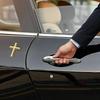 Raised Crosses Car Emblem Metal Decoration Weather Resistant Adhesive Sticker Decal for Vehicles Tailgate