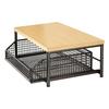 Kitchen Storage Rack Vertical 2-Tier Organizer Rack Standing Storage Shelves for Pantry Kitchen Bathroom Garage Shower Bar