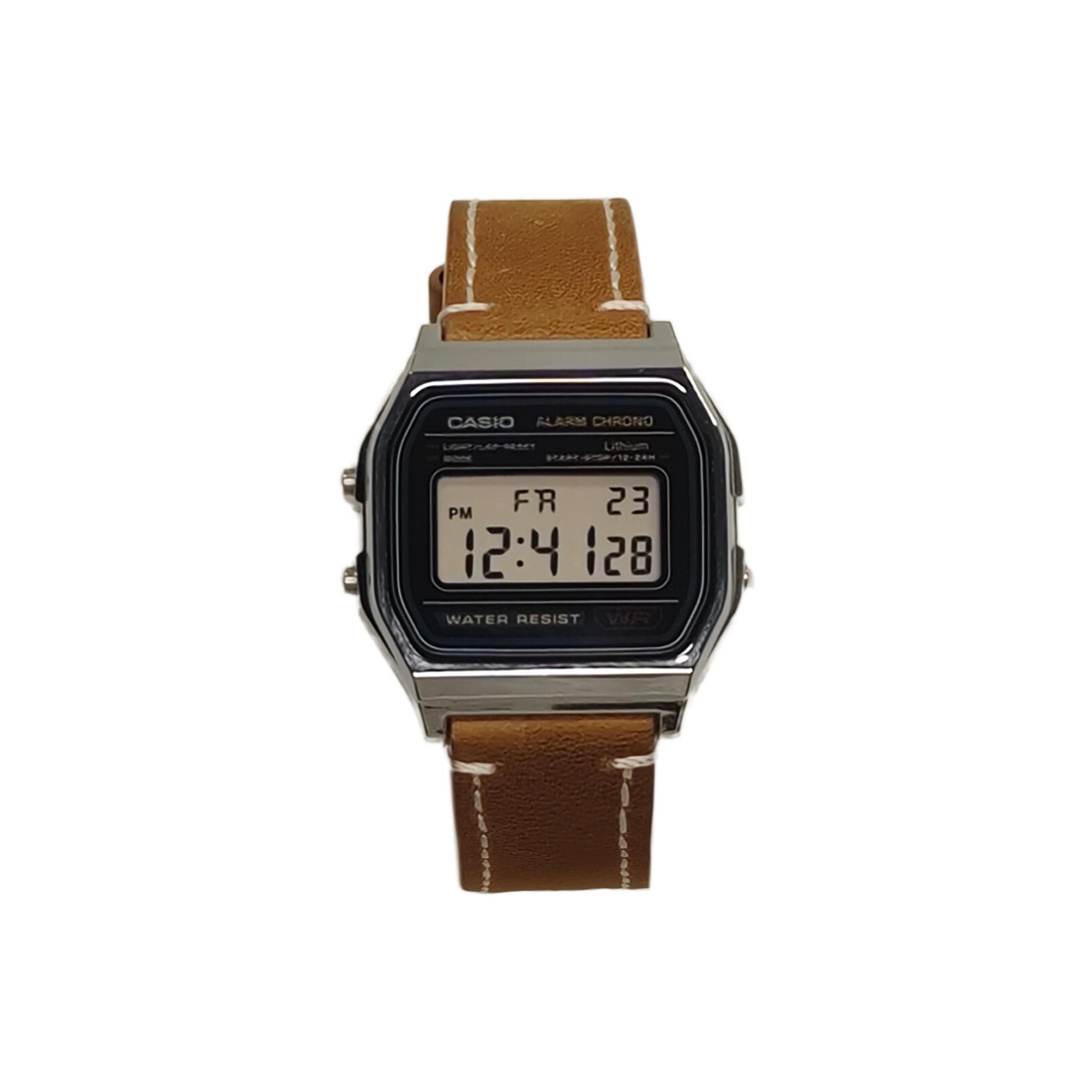 CASIO Unisex YOUTH Black Watch A158WA-1(Watch3--)