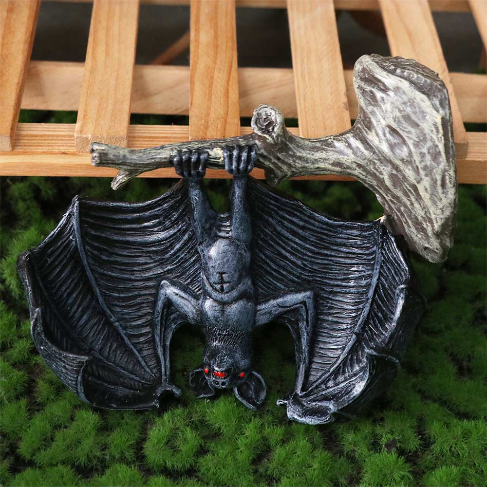 Exquisite Bat Sculpture Decoration Resin Animal Flowerpot Decoration Bat Pendant  Home Decor