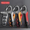 Adjustable Grip Trainer with Mechanical Counter-durable Stainless Steel Hand Clamp for Muscle Strengthening,rehabilitation and Fitness Training