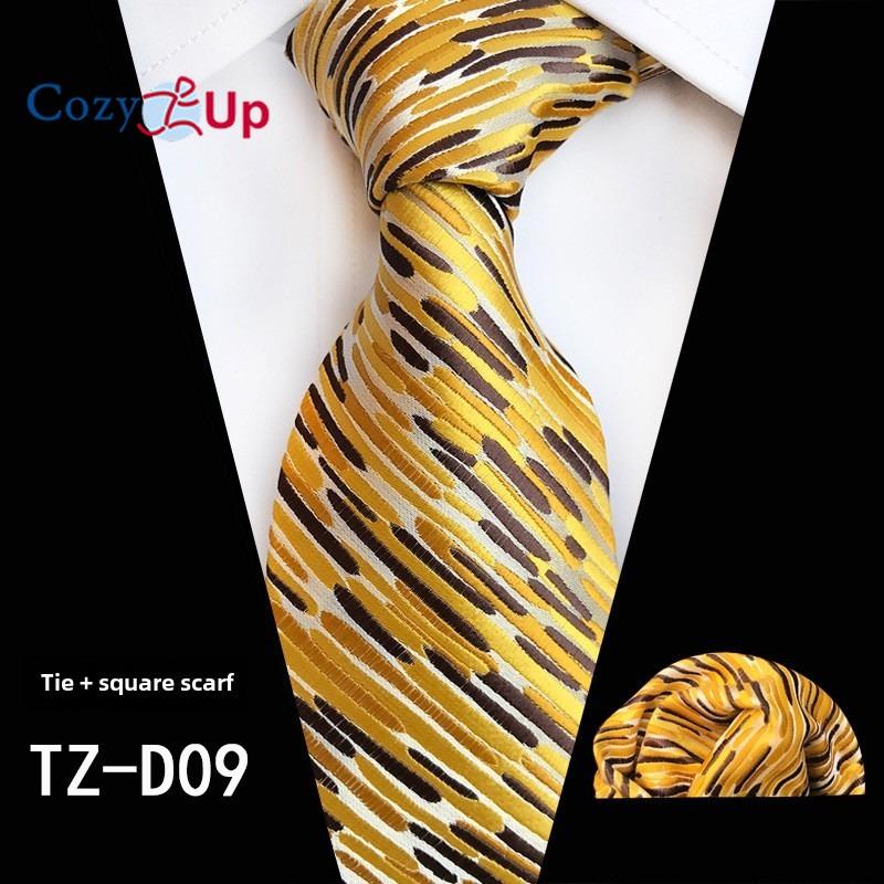 Cozy Up Fashion Paisley Multi-Colour Men's Tie Square Towel Set