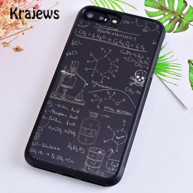 Chemistry Mathematics Phone Case Cover For iPhone 17 Air 16 15 14 plus 12 13 pro max coque Shell Fundas