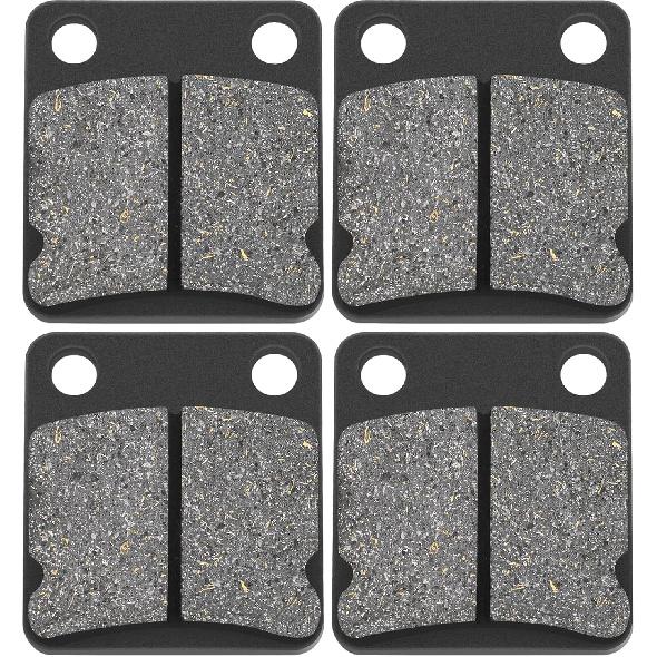 AHL Semi-metallic Front Brake Pads Set for Kawasaki KVF360 A Prairie 360 (4x4) 2003-2010 KVF360 B Prairie 360 2003-2009 KVF400 A1/A2/B1 Prairie