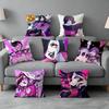 SPIEL Mettaton EX Anime Kissen Kissenbezug Weicher Mikrofaser-Kissenbezug Heim-Sofa-Dekor Überraschung Dekorativ bedruckt