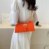 Chain trend bag women's summer new fashion simple shoulder bag casual trend messenger bag small square bag