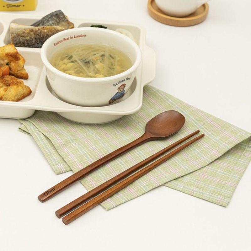 CHER Wood Kids Spoon Set for 4