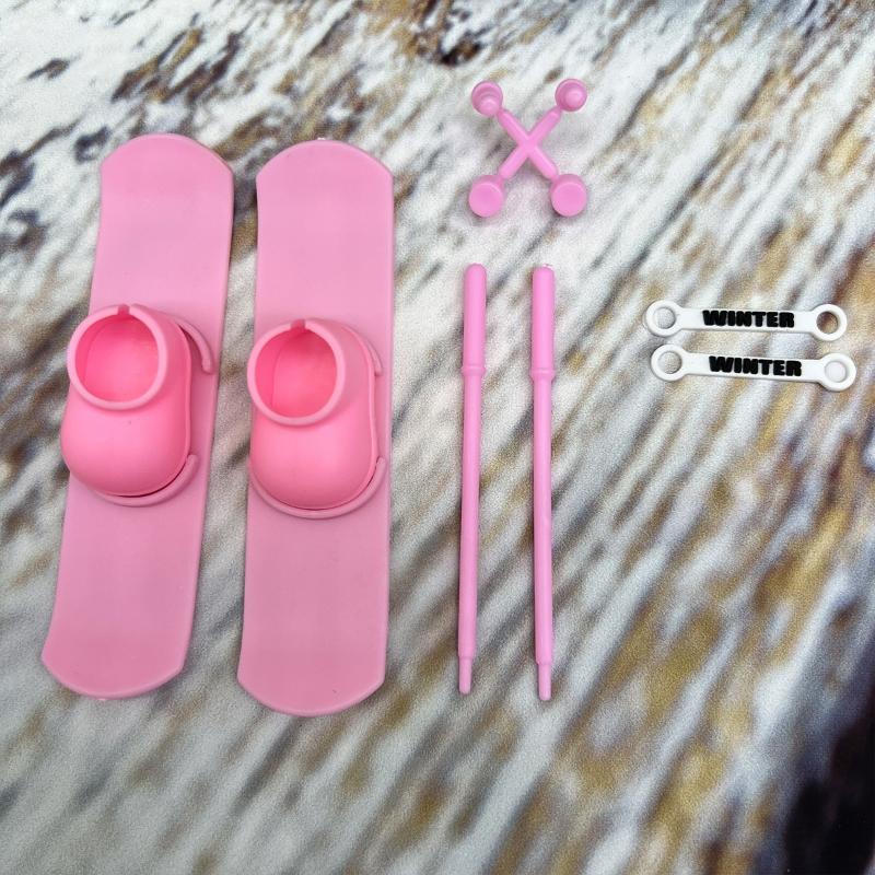 

1 Set Children S Toys 15-17Cm Labubu Doll Ski For V1 V3 Labubu Dressing Goggles Skateboard Mini Diy Clothing Accessories Gift