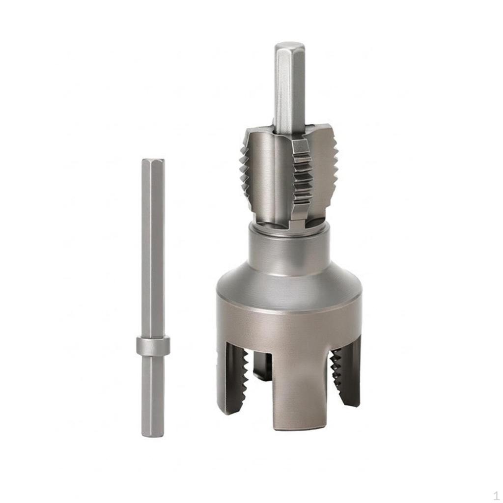 Threading Cutter with Hex Shank DrillCompatible Pipe Burr Internal and External
