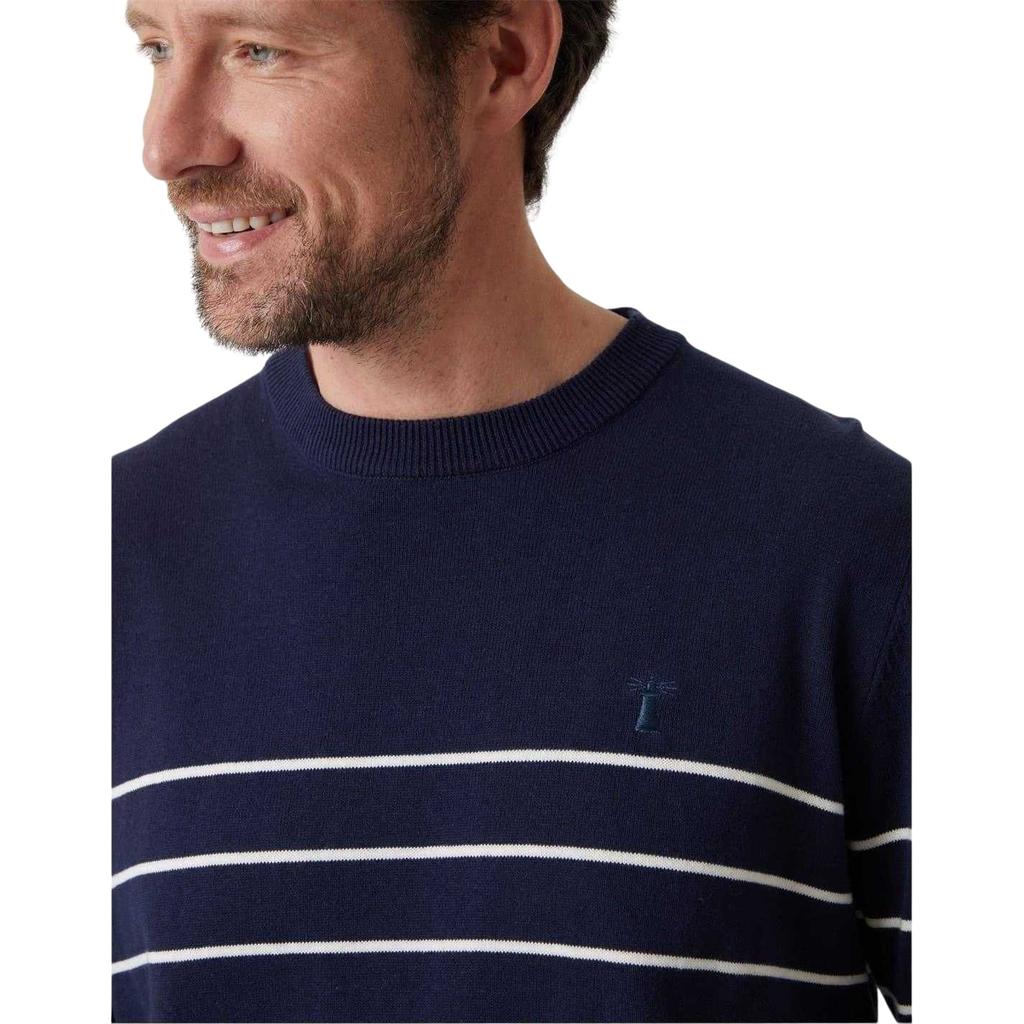 Joules Mens Stripe Regular Sweatshirt