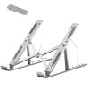 Aluminum Alloy Laptop Cooling Stand - Portable, Foldable, Multifunctional, Adjustable, and Vertical Storage