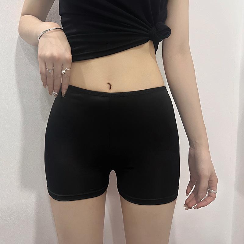 Eisseiden Nahtlose Anti-Exposure Damen High-Elastic Sicherheitsshorts - Sommer Leggings