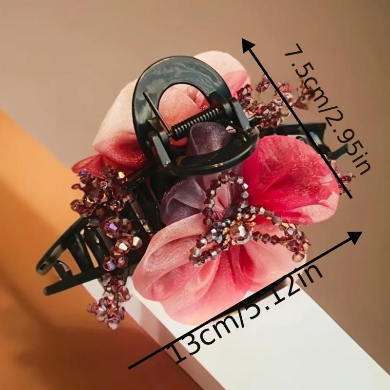Korean Version of Luxury Hair Additions, Handmade Mesh Fabric, Sunflower Clip, Women'S And ' Gifts
