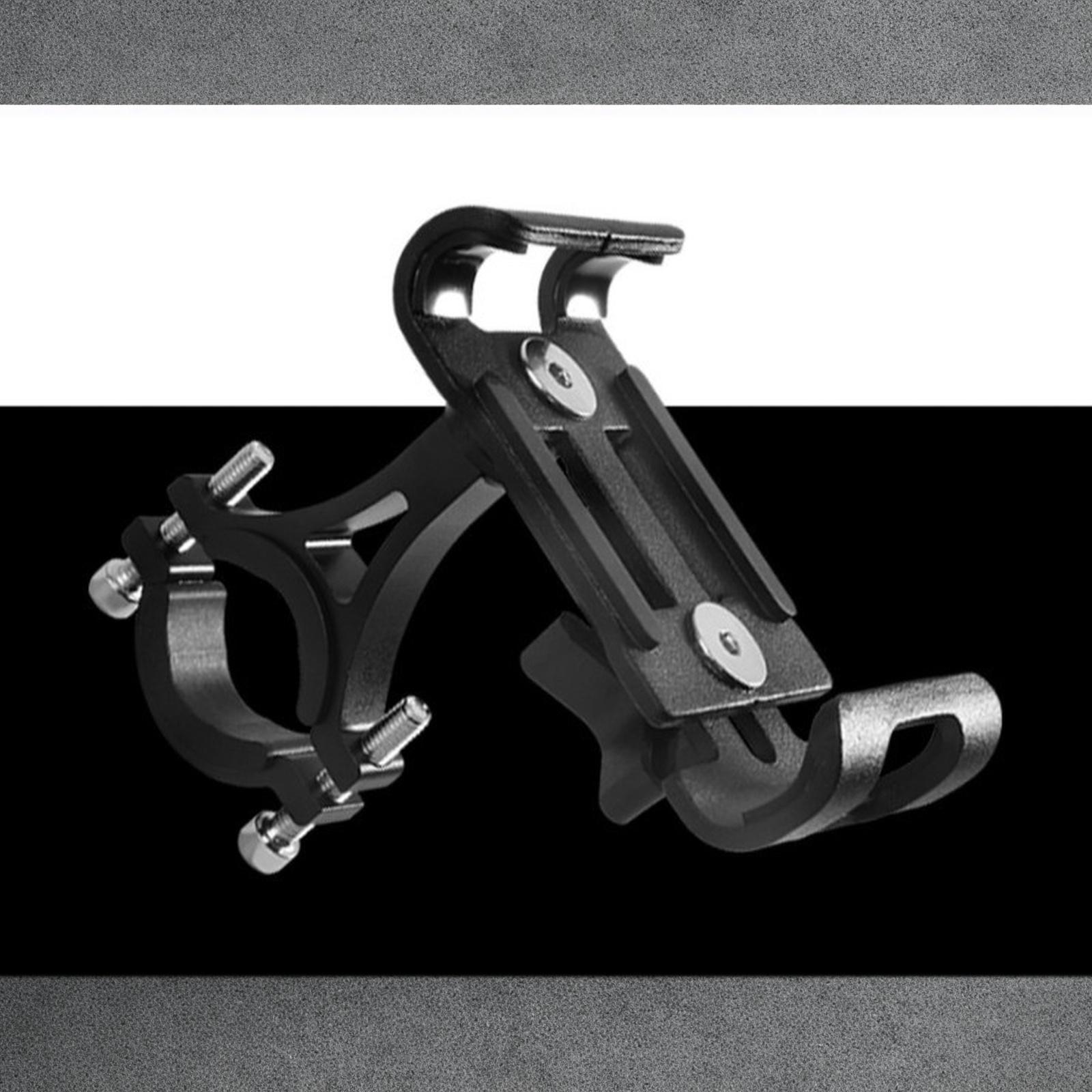 

Aluminum Alloy Phone Holder Electric Car Bracket Navigation Motorcycle Riding Accessories Lightweight Portable Design One Size