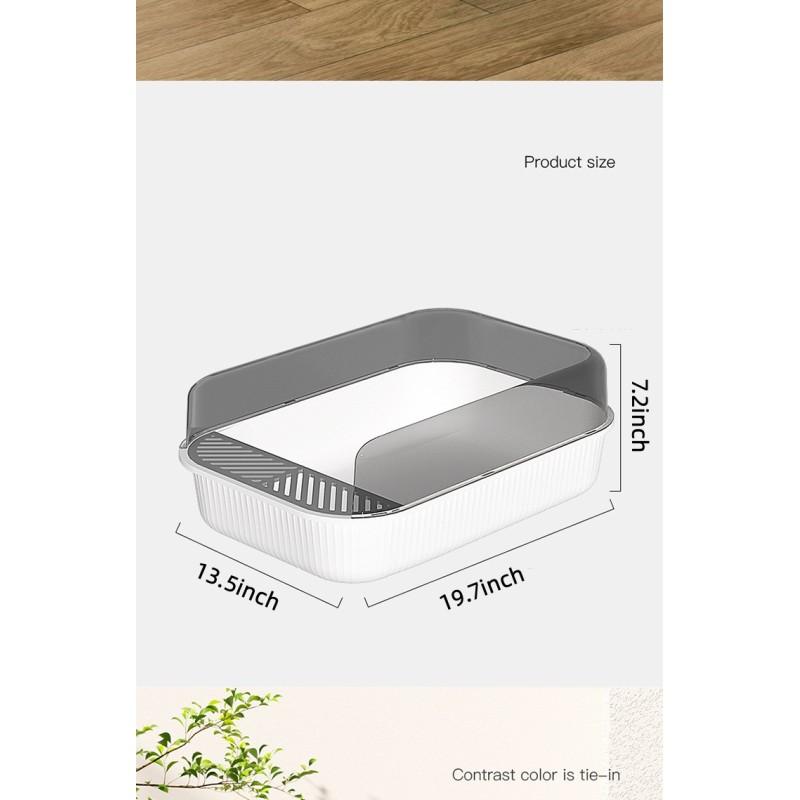 Velký uzavřený kotel pro kočky pro soukromí a prostor